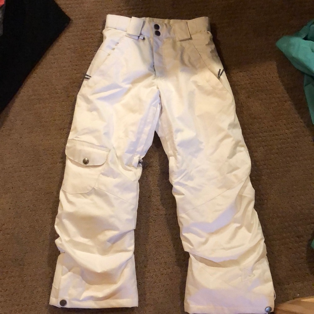 FIREFLY WHITE SNOWPANTS